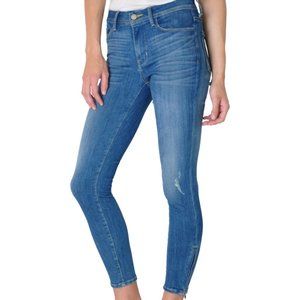🇺🇸 Fidelity Cropped Skinny Leg Jean With Zipper Ankles